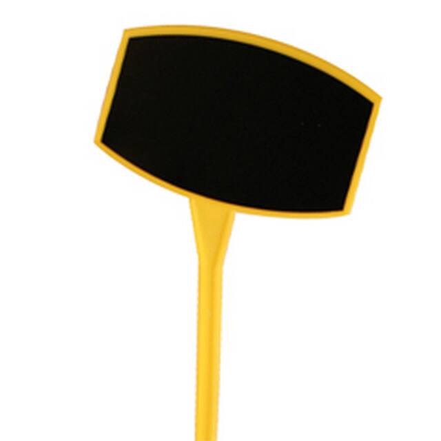<h4>plastic price labels    45cm yellow/black</h4>