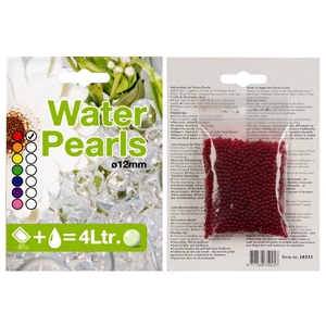 AQUA PEARLS HEADERCARD FOR 4LTR RED (DRY)