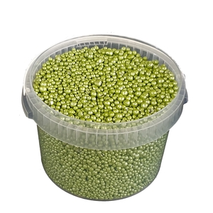 Terracotta pearls 3ltr bucket light green