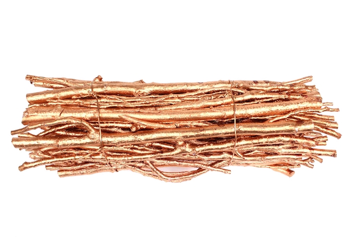 Poplar Bundle diam 15cm length 30cm Copper