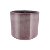 Javea Cilinder Pot Glazed Pink 24x21cm