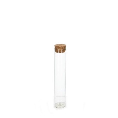Glass Tube+cork d03*15cm