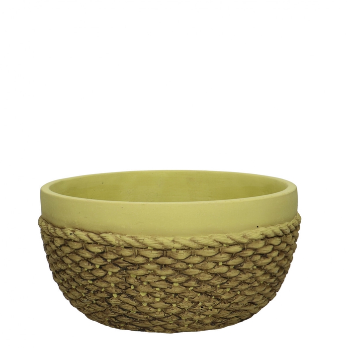 Ceramics Rope bowl d22*11cm