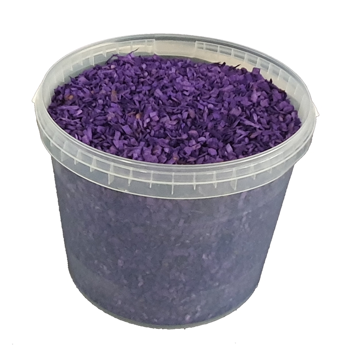 <h4>Wood chips 10 ltr bucket Purple</h4>