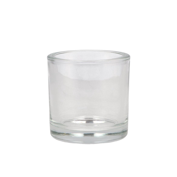 <h4>Glass Cilinder Zwaar 10x10cm</h4>