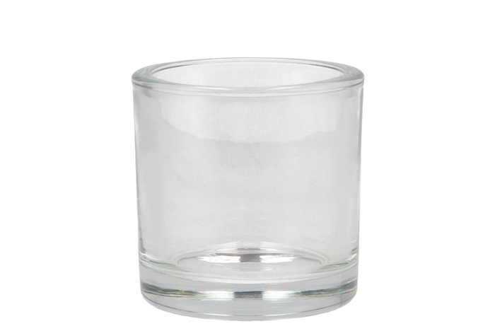 Glass Cilinder Zwaar 10x10cm