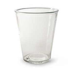 Glass Vase Mikey d16.5*19cm