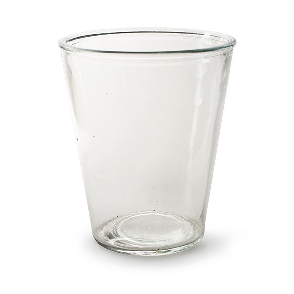 Glass Vase Mikey d16.5*19cm