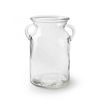 Glass Vase Milky d12*19cm