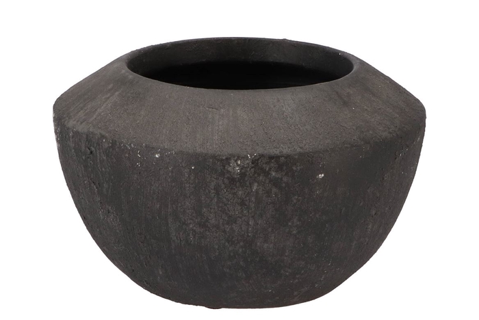 <h4>Bali Black Coal Bowl D25x16cm</h4>