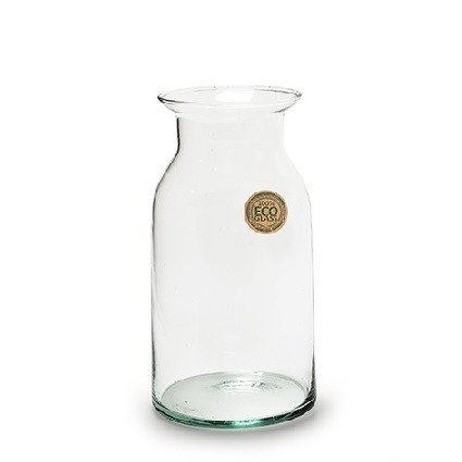 <h4>Glass eco bottle d09 18cm</h4>