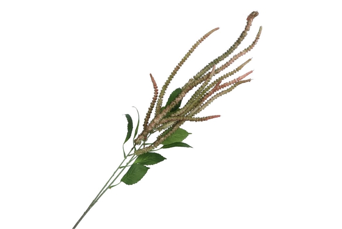 Silk Amaranthus Green 132cm