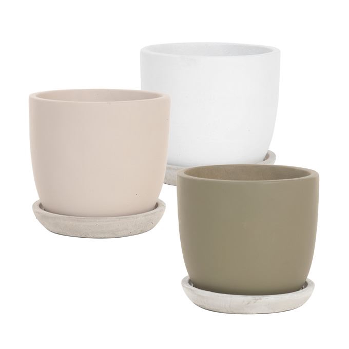 <h4>zw Pot conical ceramic</h4>