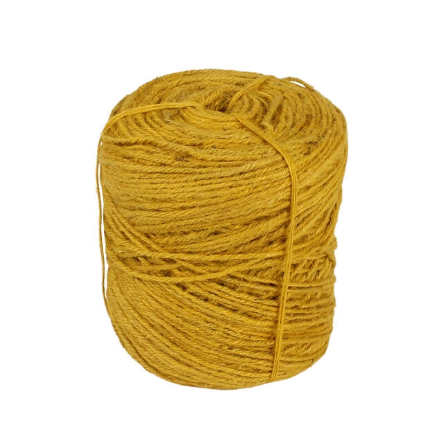 <h4>Flaxcord  ±  3,5 mm   ca 1 kg  yellow 55</h4>