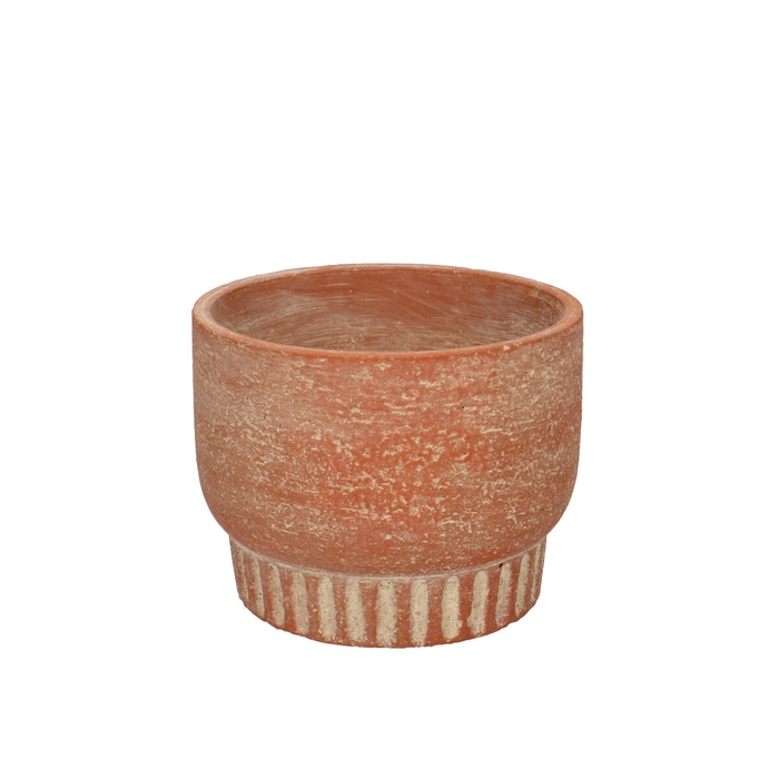 Ceramics Nature pot/base d13.5*10.5cm