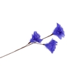Silk Feather Flower Purple 3 Op Steel 80cm Nm
