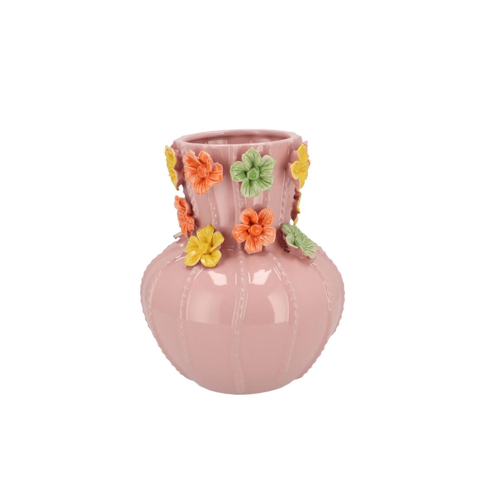 <h4>Flower Light Pink Vase 22x27cm</h4>