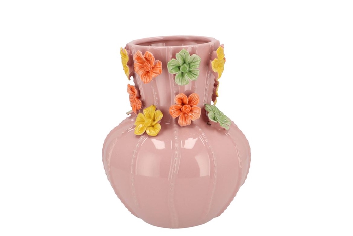 Flower Light Pink Vase 22x27cm