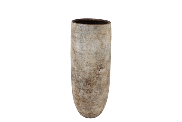 Batu Sand Big Vase 27x70cm