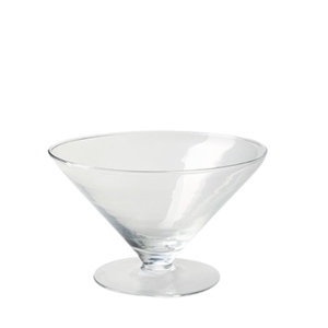Glass Bowl Sonja/foot d19*10cm