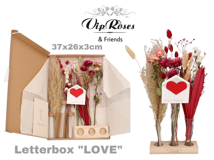 DRIED LETTERBOX LOVE TUBES