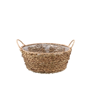 Seagrass Levi Bowl Basket Natural 26x11cm