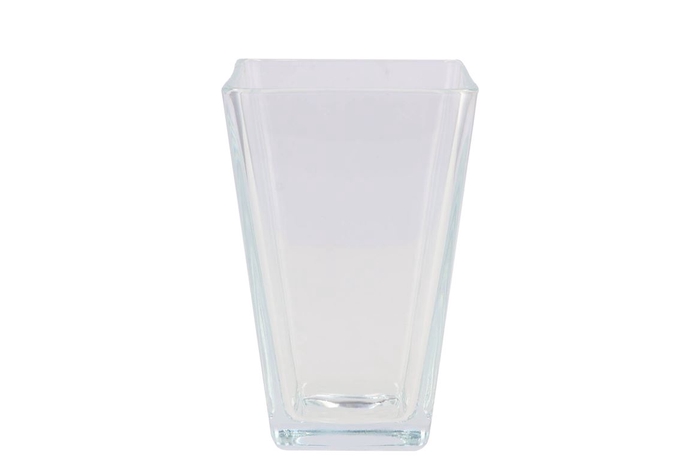 <h4>Glass Vase Square 11x11x17cm</h4>