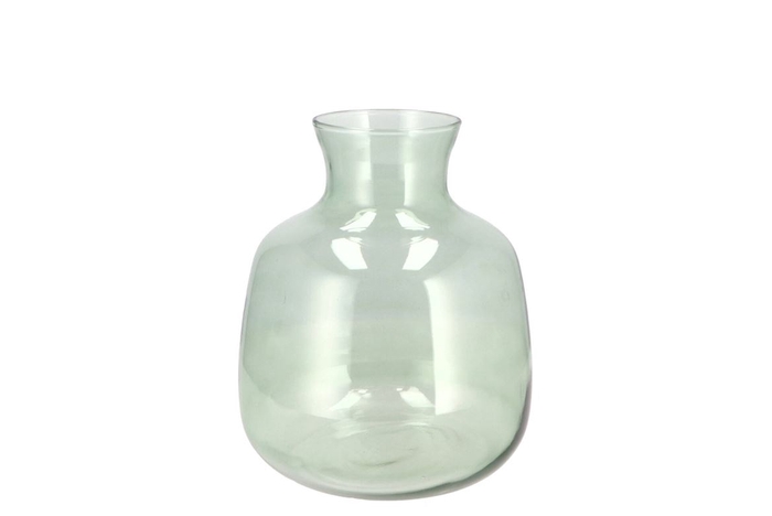 <h4>Mira Green Glass Bottle Big 16x16x19cm</h4>