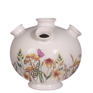 Ceramics Tulip vase flowers d18*17.5cm