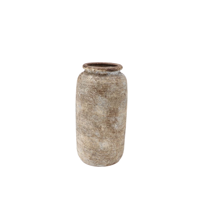 <h4>Batu Sand Jug Vase 19x32cm</h4>