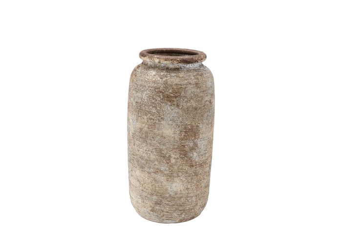 <h4>Batu Sand Jug Vase 19x32cm</h4>