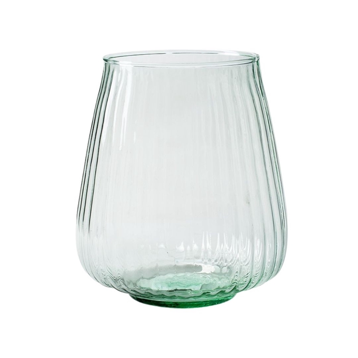 Glass Vase Marbella d18*19.5cm