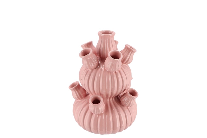 <h4>Amsterdam Light Pink Tulip Vase Bubbles 20x30cm</h4>