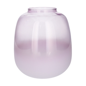 DF02-666004000 - Vase Amelie Duo d10.5/22.2xh25.3 lilac matt/transp