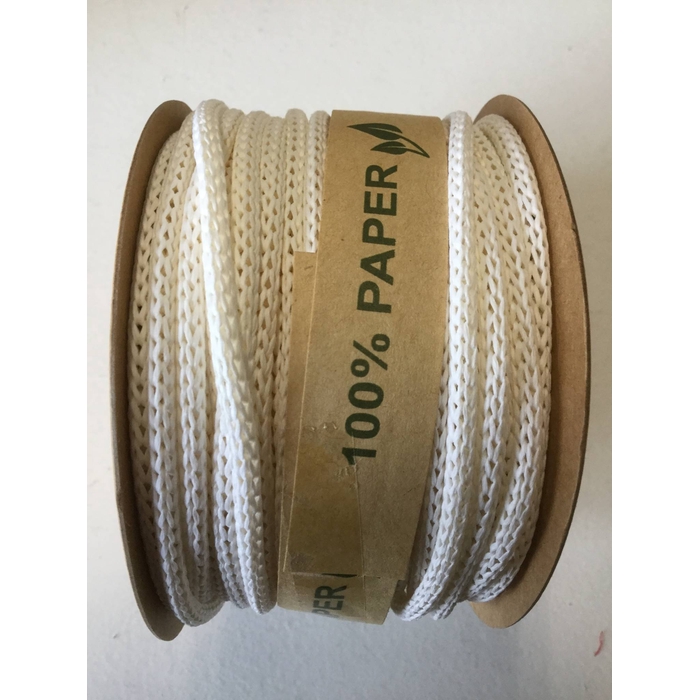 <h4>PAPERY CORD 25MX4MM WHITE</h4>