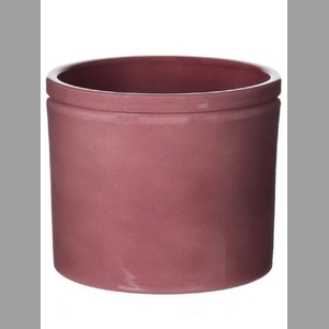 DF03-883861200 - Pot Lucca1 d23.3xh21.5 merlot glazed