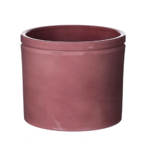 DF03-883861500 - Pot Lucca1 d27.8xh25.7 merlot glazed