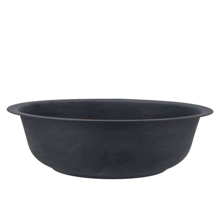 <h4>Zinc Basic Black Bowl 40x12cm</h4>