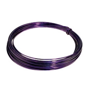 Aluminium wire purple - 100gr (12 mtr)