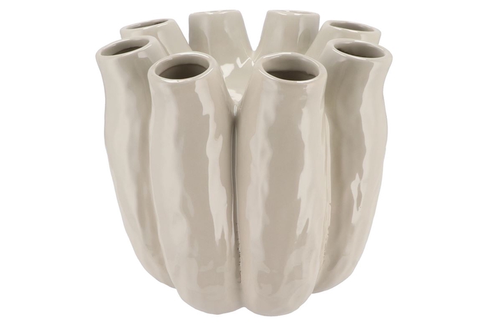 <h4>Luna White Tube Vase 28x28cm</h4>