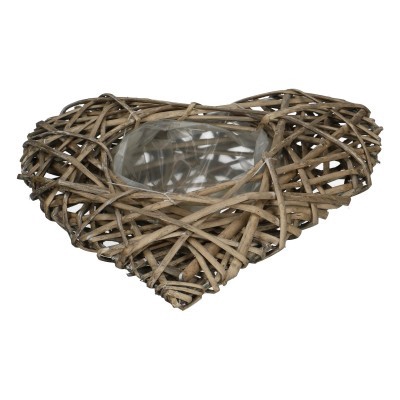 Mothersday Basket Heart d34/12*10cm