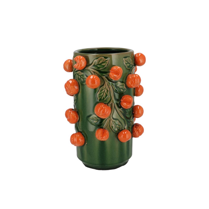 <h4>Fruit Mandarin Green Cilinder 21x31cm</h4>