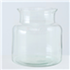 Vaas Eco-Glas, H 20 cm, Transparant