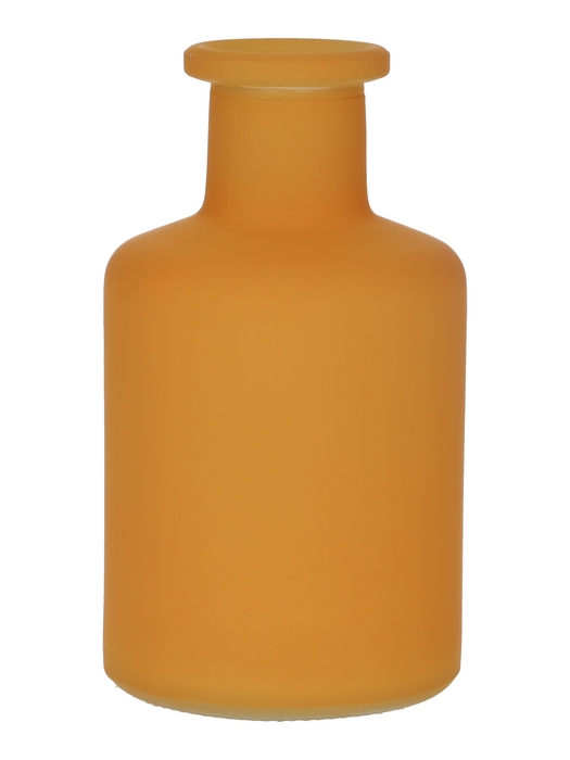 <h4>DF02-666114900 - Bottle Caro9 d3.8/6.8xh11.8 mango matt</h4>