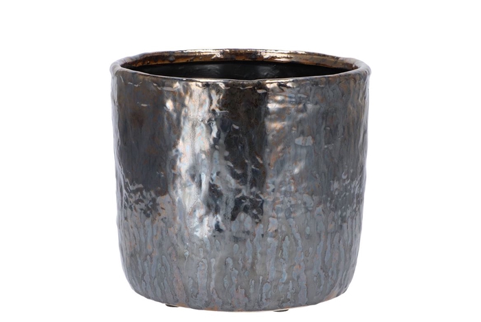 Iron Stone Metal Pot 19x17cm Nm