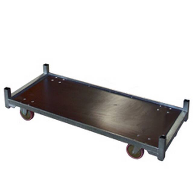 Container trolley undercarriage nylon wheels