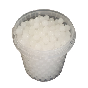 Gel pearls 1 ltr bucket White