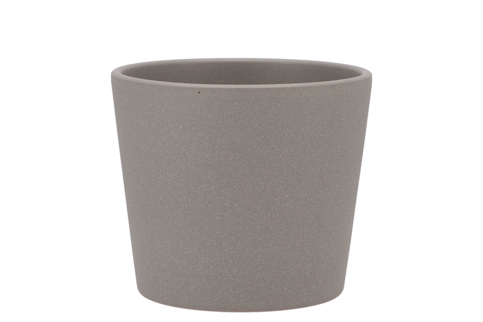 Ceramic Pot Grey 13cm
