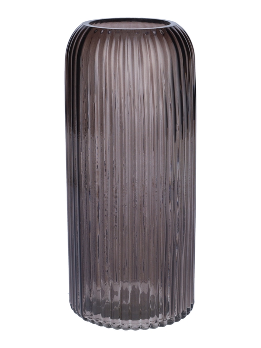 DF02-664551100 - Vase Nora d7.2/10xh25 grey transparent
