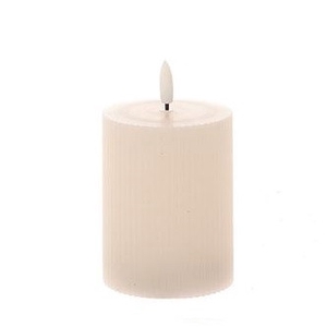 Candle LED cylinder d07.5*10cm ex.AA